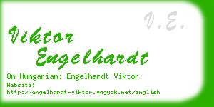 viktor engelhardt business card